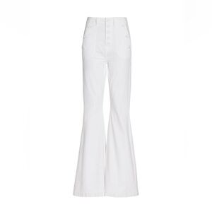 7 For All Mankind Portia Megaflare High-Rise Stretch-Cotton Jeans